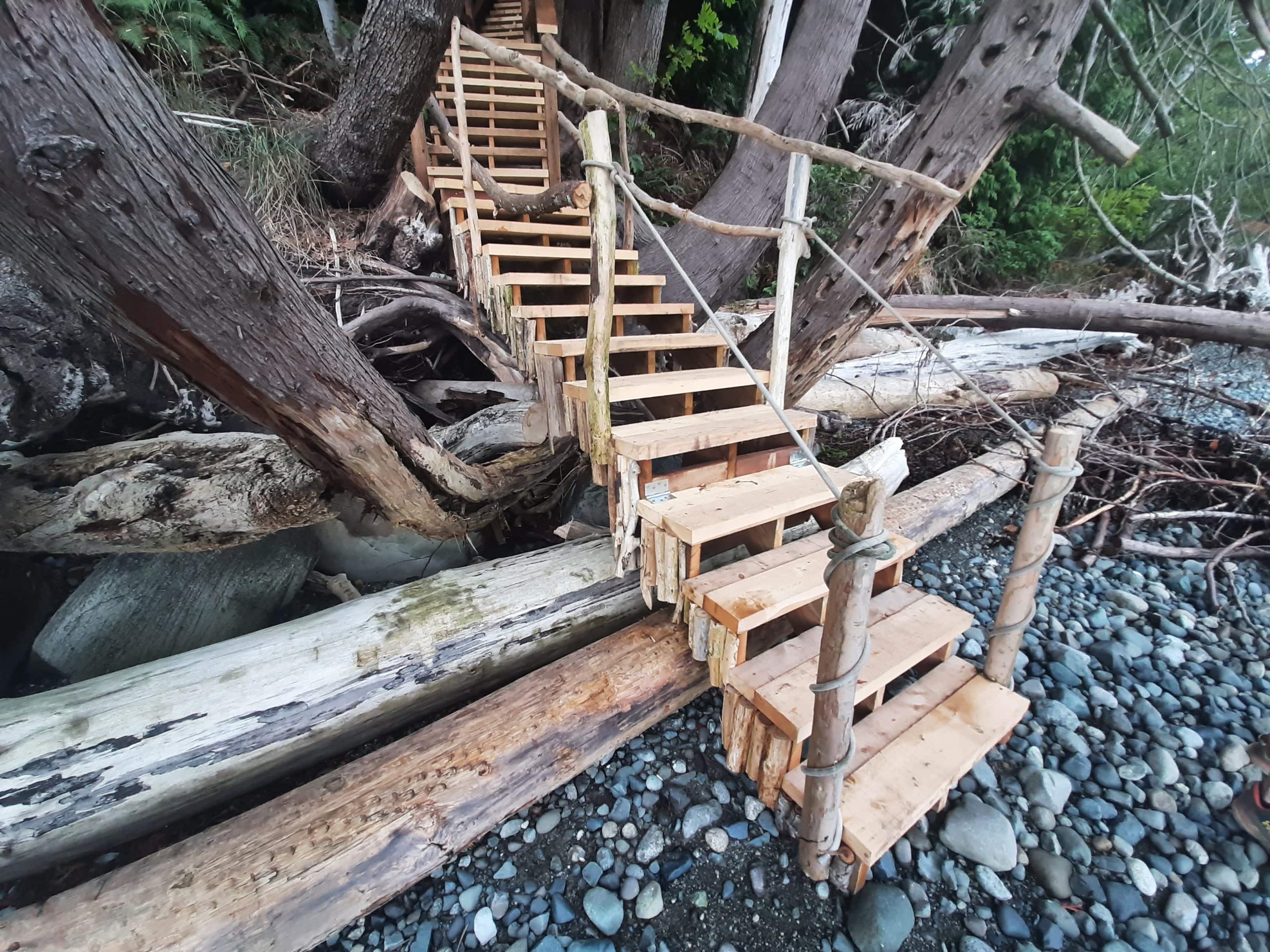Beach Access Stairs